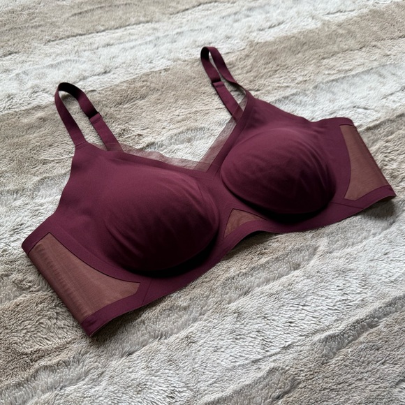 HONEYLOVE CrossOver V-Neck Bra in Fig Size XL - Picture 6 of 11